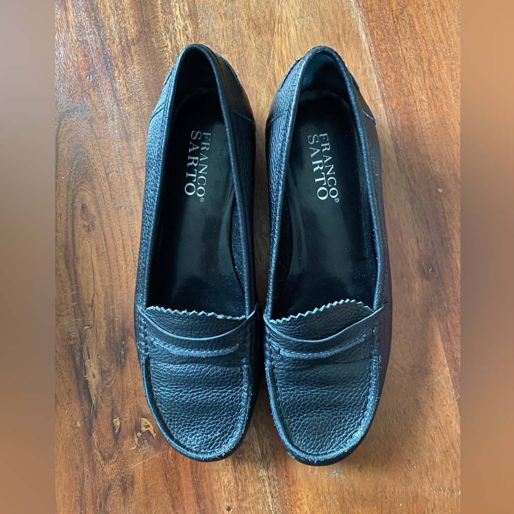 Franco Sarto 6M Loafers Mules Classic Grannycore Preppy Career Office Y2K Grunge